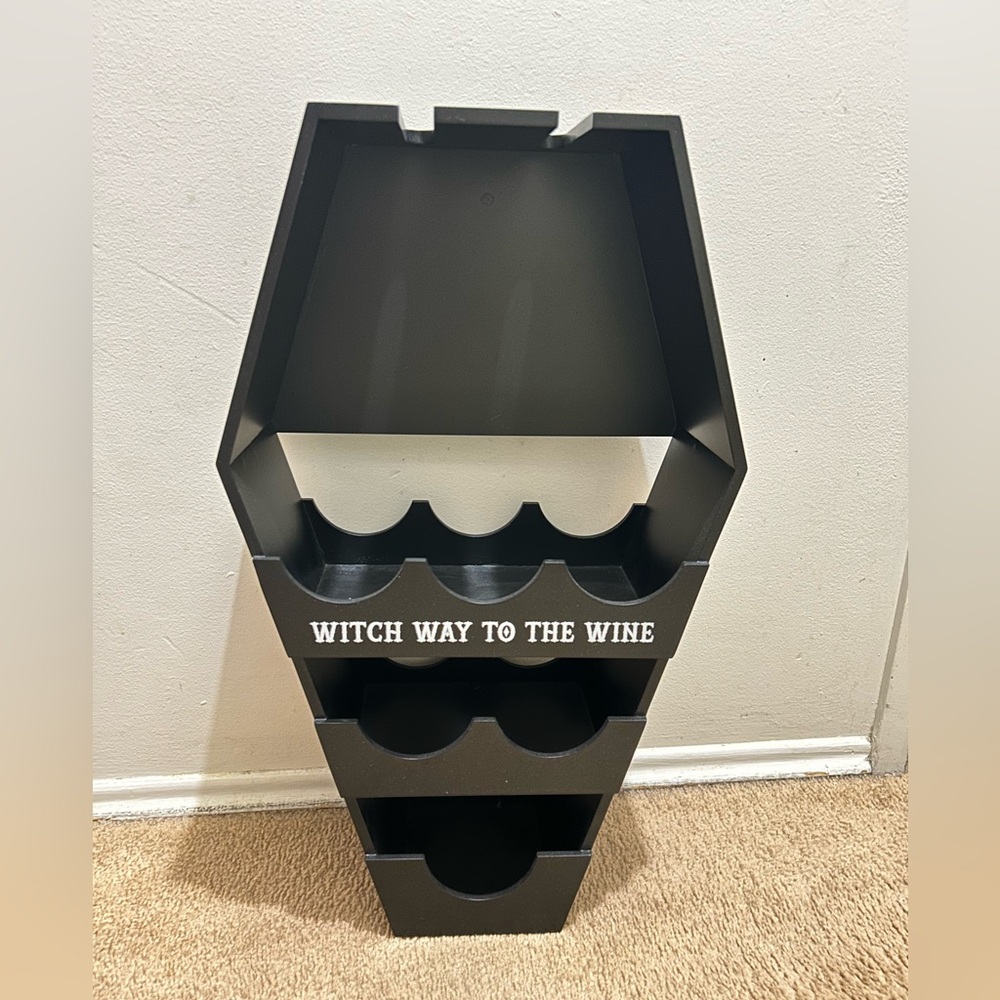 NEW Coffin Wine Rack - Picture 4 of 4